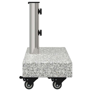 Granit Sonnenschirmständer Grau 45cm