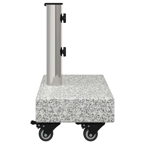 Granit Sonnenschirmständer Grau 45cm