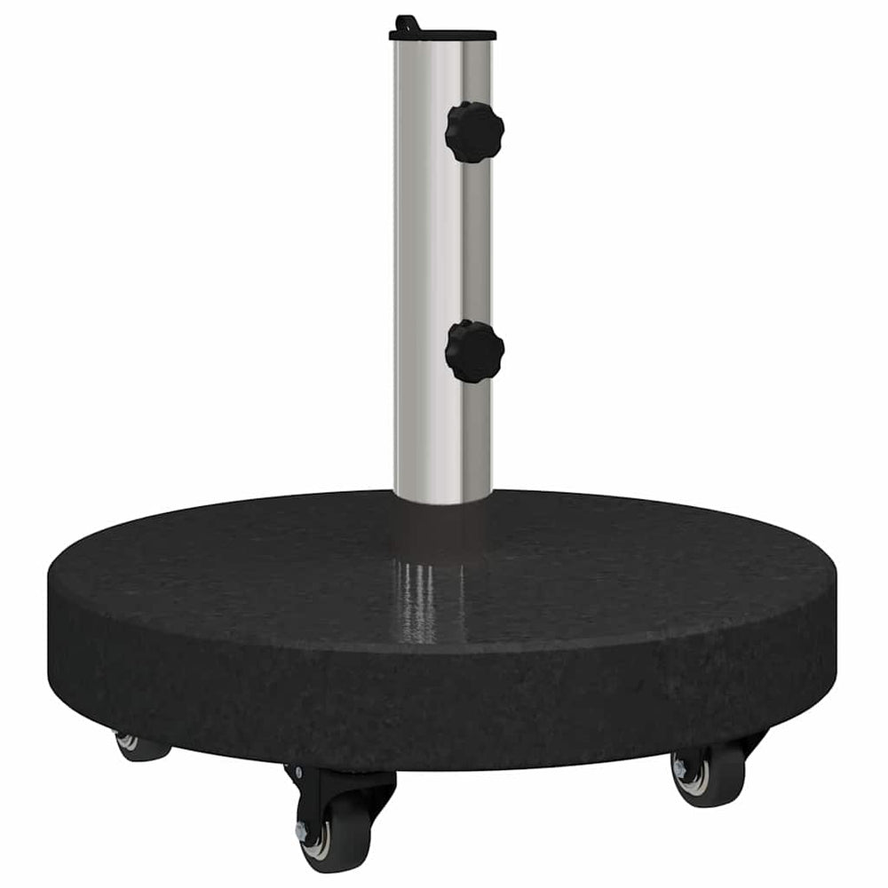 Sonnenschirmständer 30kg Granit Edelstahl Schwarz