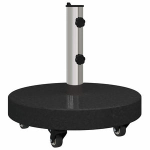 Sonnenschirmständer 30kg Granit Edelstahl Schwarz