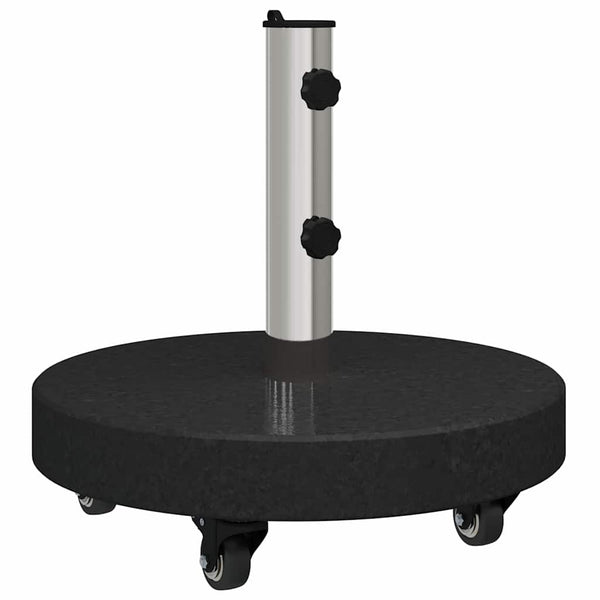 Sonnenschirmständer 30kg Granit Edelstahl Schwarz