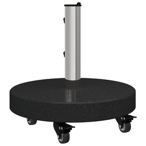 Sonnenschirmständer 30kg Granit Edelstahl Schwarz