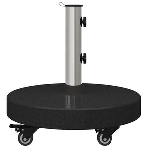 Sonnenschirmständer 30kg Granit Edelstahl Schwarz
