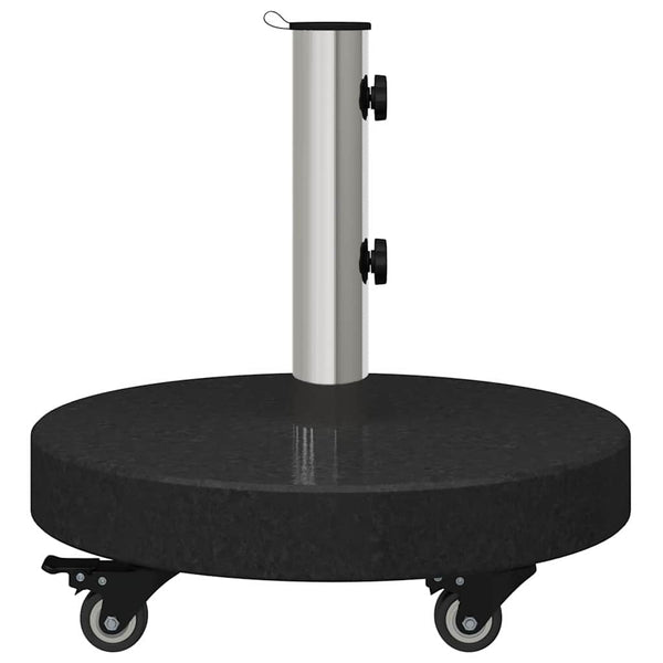 Sonnenschirmständer 30kg Granit Edelstahl Schwarz