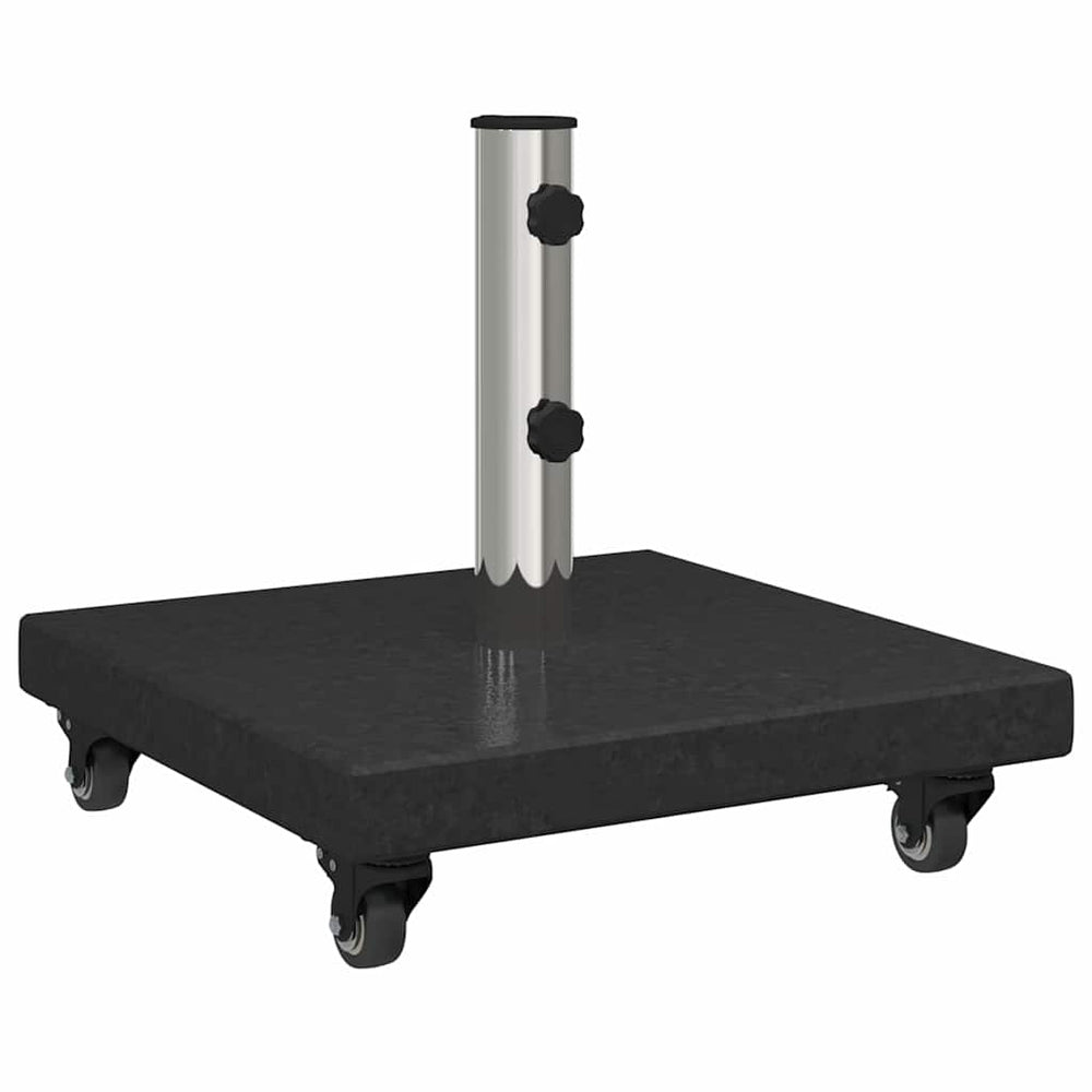 Sonnenschirmständer 30kg Granit Schwarz Quadratisch