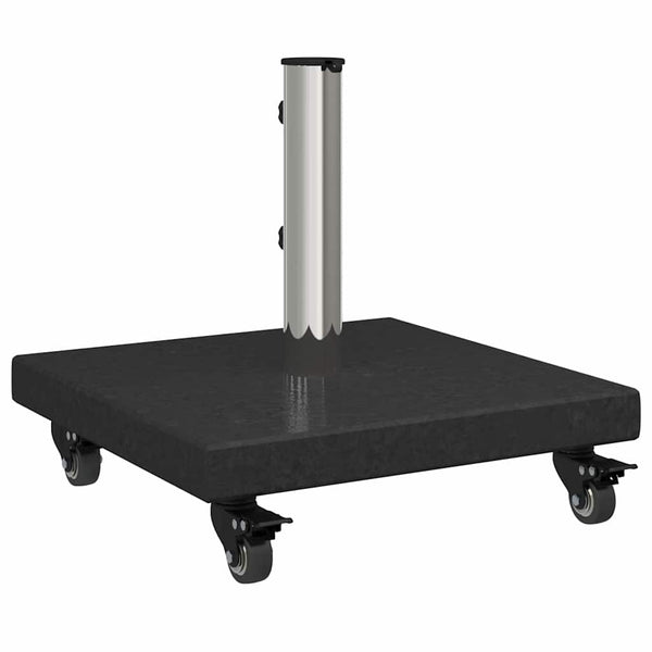 Sonnenschirmständer 30kg Granit Schwarz Quadratisch