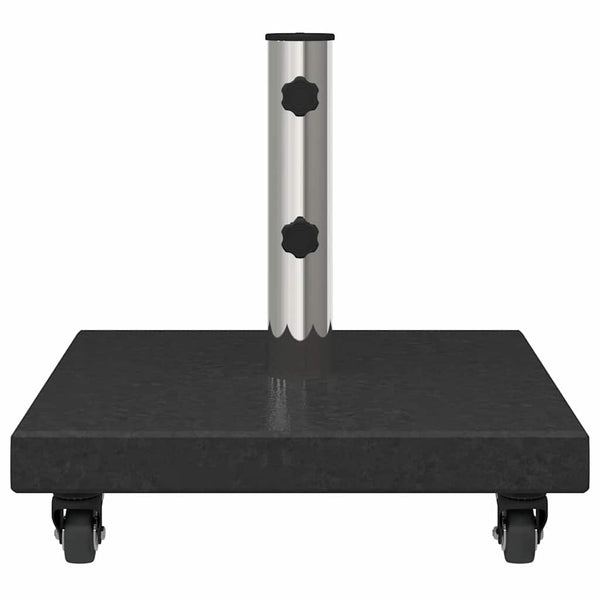 Sonnenschirmständer 30kg Granit Schwarz Quadratisch
