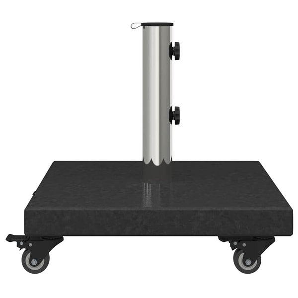 Sonnenschirmständer 30kg Granit Schwarz Quadratisch
