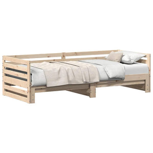 Tagesbett mit Ausziehbett 80x200 cm