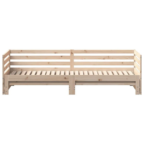 Tagesbett mit Ausziehbett 80x200 cm