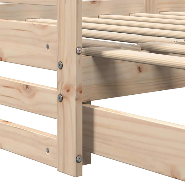 Tagesbett mit Ausziehbett 80x200 cm