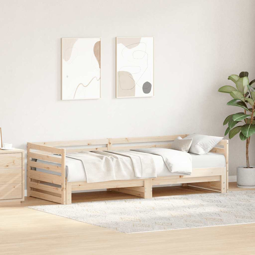 Tagesbett mit Ausziehbett 80x200 cm