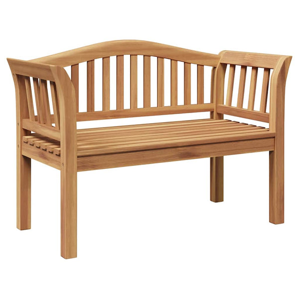 vidaXL Banc marron 120 x 53,5 x 85 cm en teck massif
