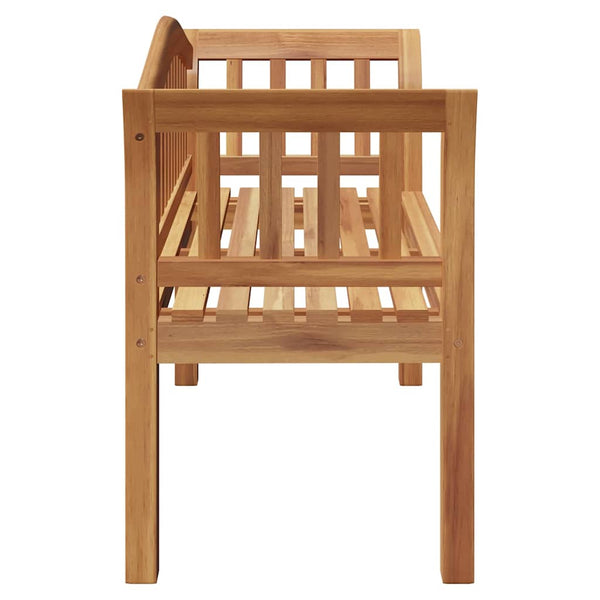 vidaXL Banc marron 120 x 53,5 x 85 cm en teck massif