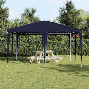 Blaues Partyzelt 4x4m für Garten & Events