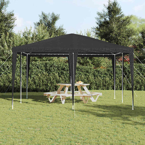 Anthrazit Partyzelt 4x4m