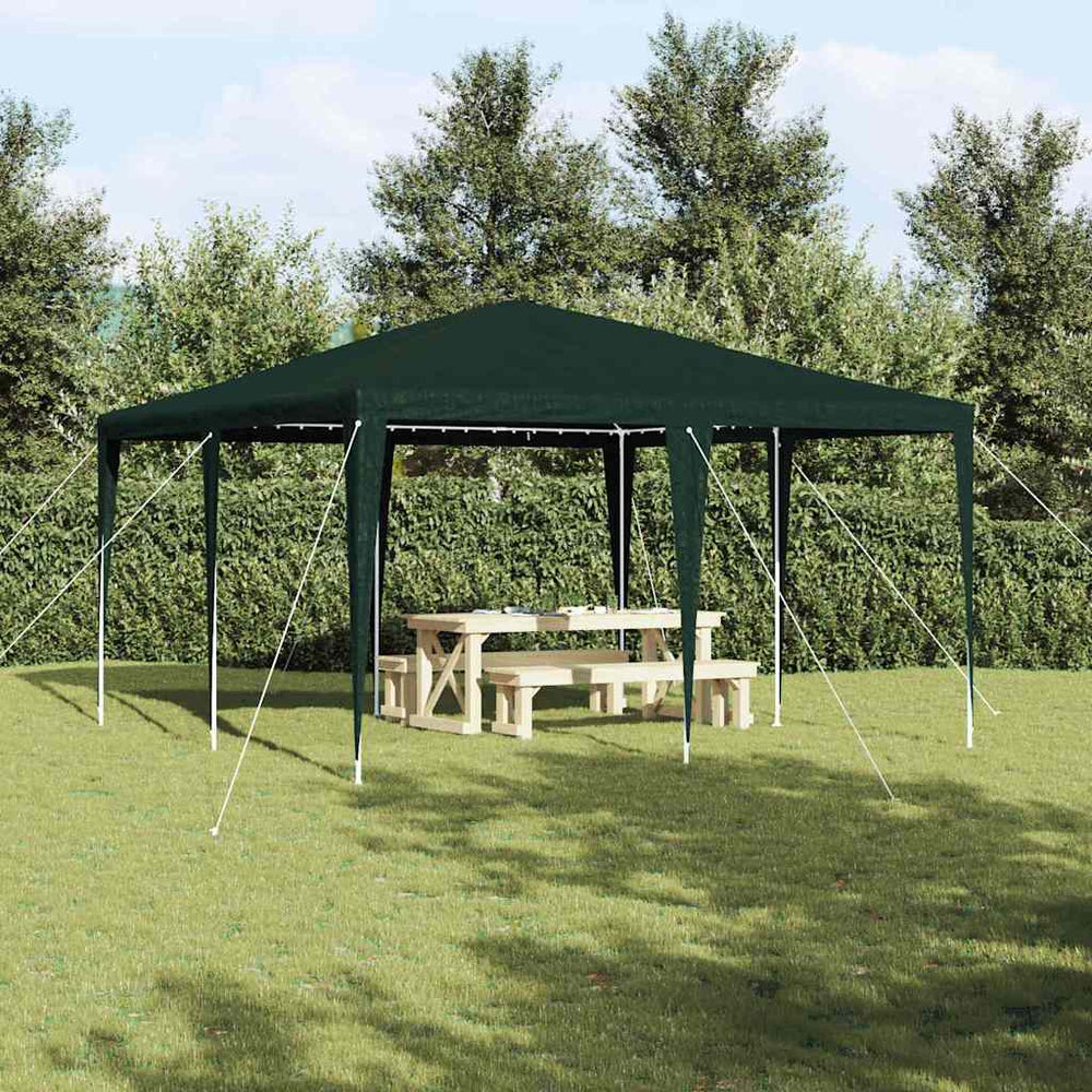 Grünes Partyzelt 4x4m