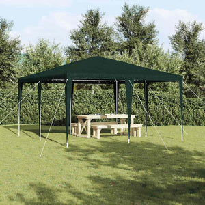 Grünes Partyzelt 4x4m