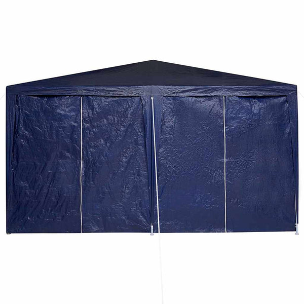 Blaues Partyzelt 4x4m Polyethylen