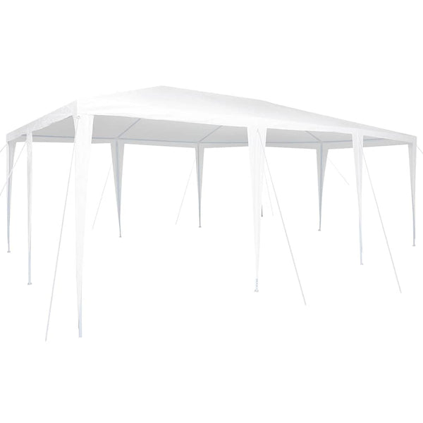 Weißes Partyzelt 6x4m für Garten & Events