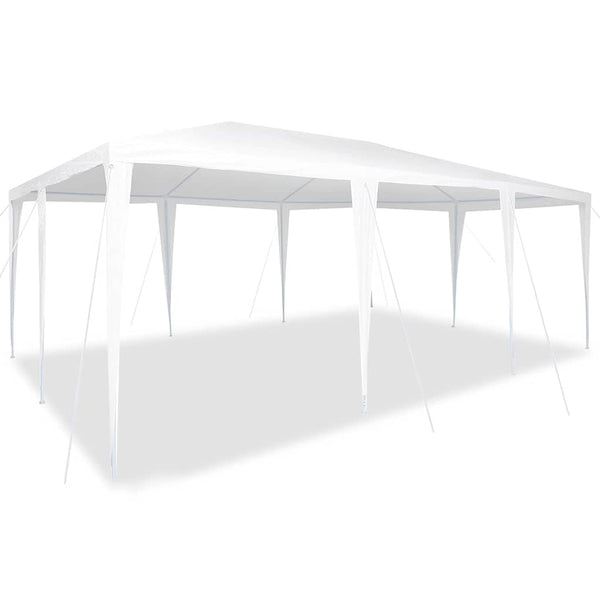 Weißes Partyzelt 6x4m für Garten & Events