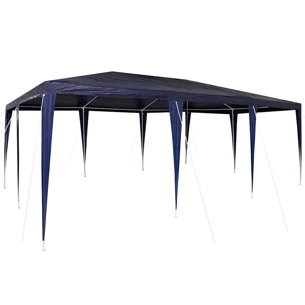 Blaues Partyzelt 6x4m