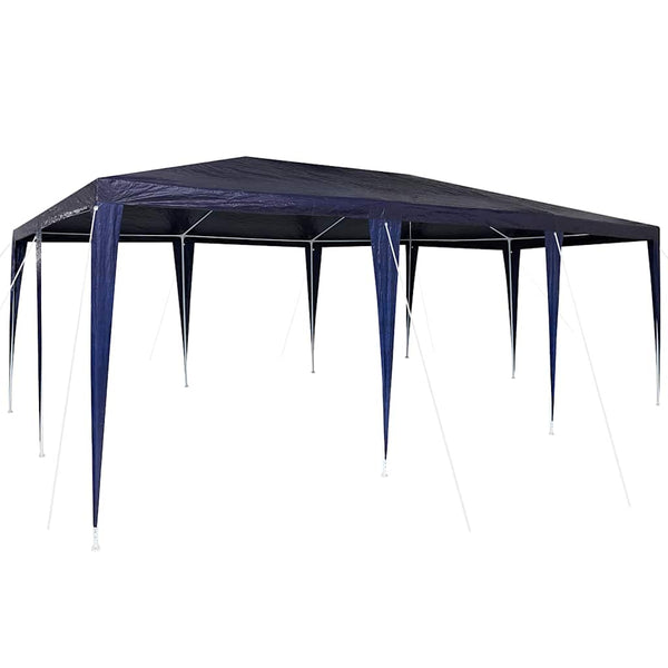 Blaues Partyzelt 6x4m