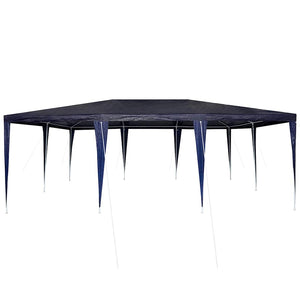 Blaues Partyzelt 6x4m