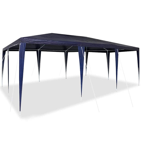 Blaues Partyzelt 6x4m