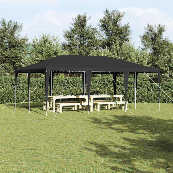Anthrazit Partyzelt 6x4m