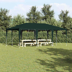 Grünes Partyzelt 6x4m für Garten & Events