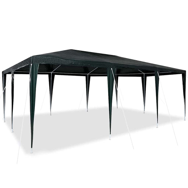 Grünes Partyzelt 6x4m für Garten & Events