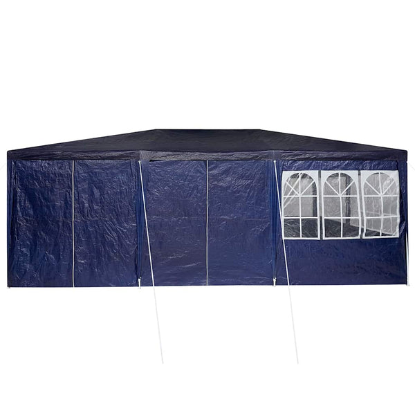 Blaues Partyzelt 6x4 m