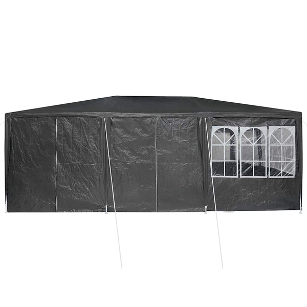 Party Zelt Anthrazit 6x4m Polyethylen