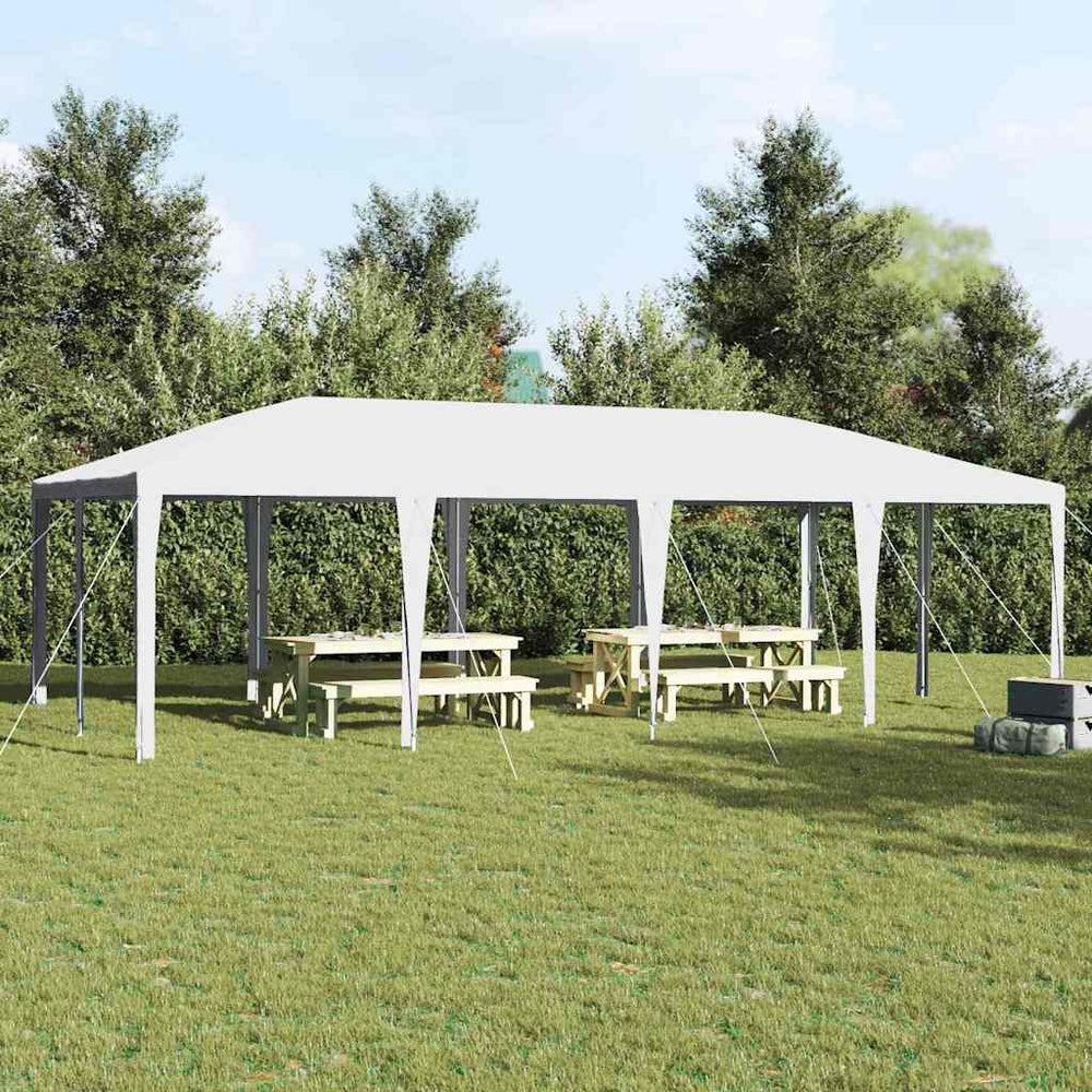 Weißes Partyzelt 8x4m für Garten & Events