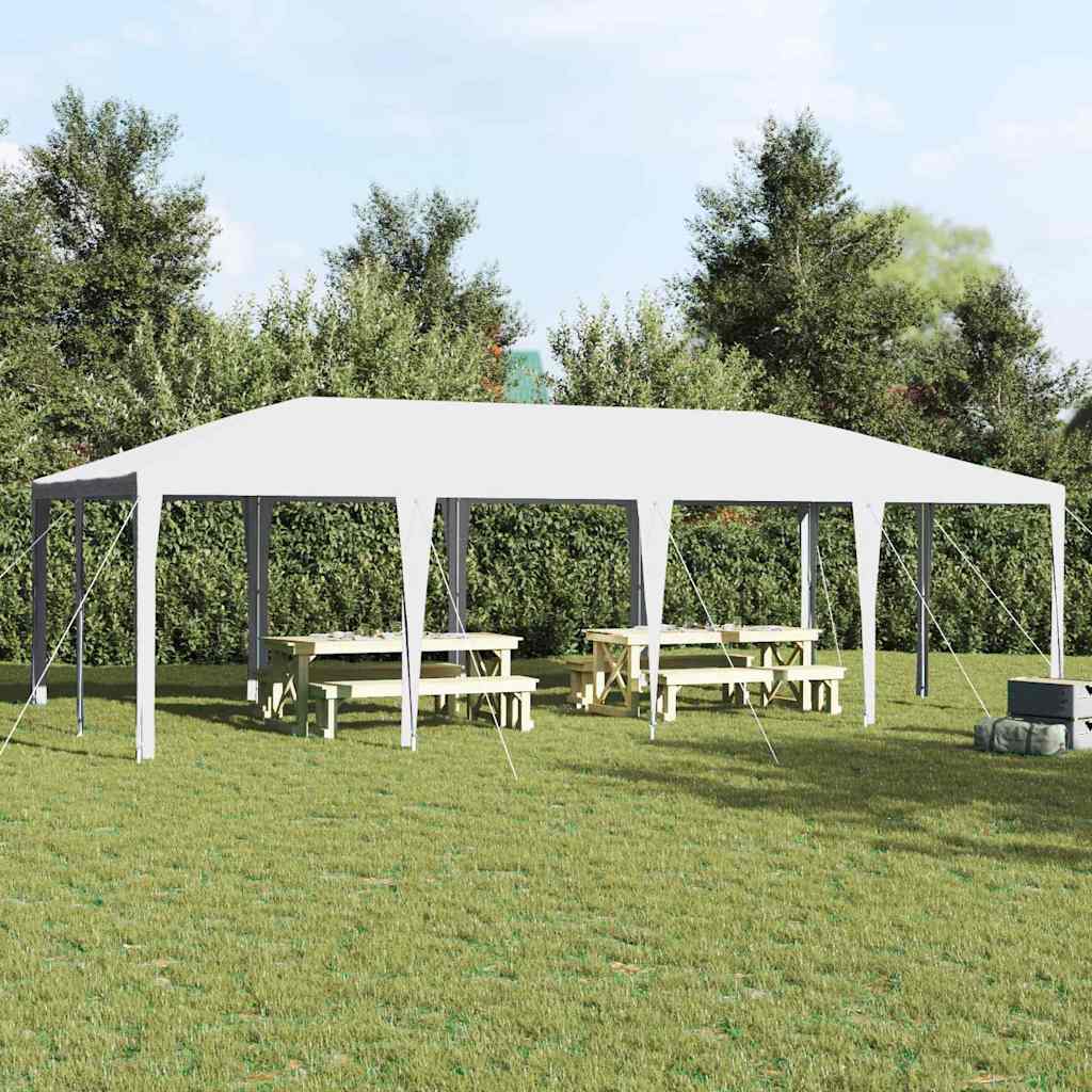 Weißes Partyzelt 8x4m für Garten & Events