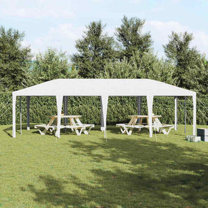 Weißes Partyzelt 8x4m für Garten & Events