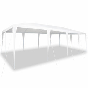 Weißes Partyzelt 8x4m für Garten & Events