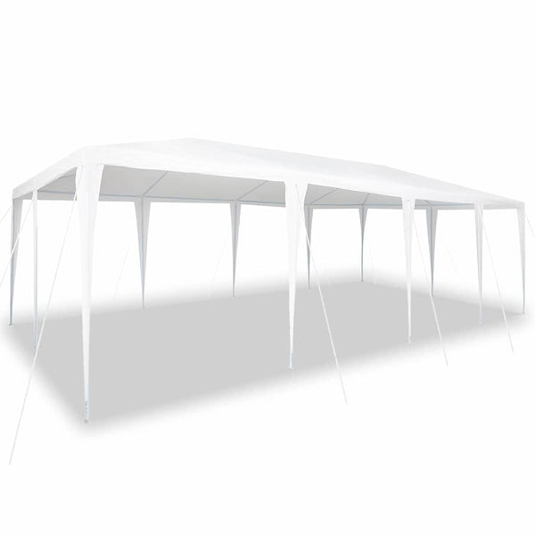 Weißes Partyzelt 8x4m für Garten & Events