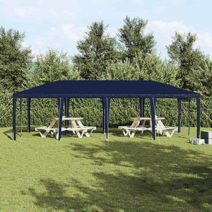 Blaues Partyzelt 8x4m für Garten & Events