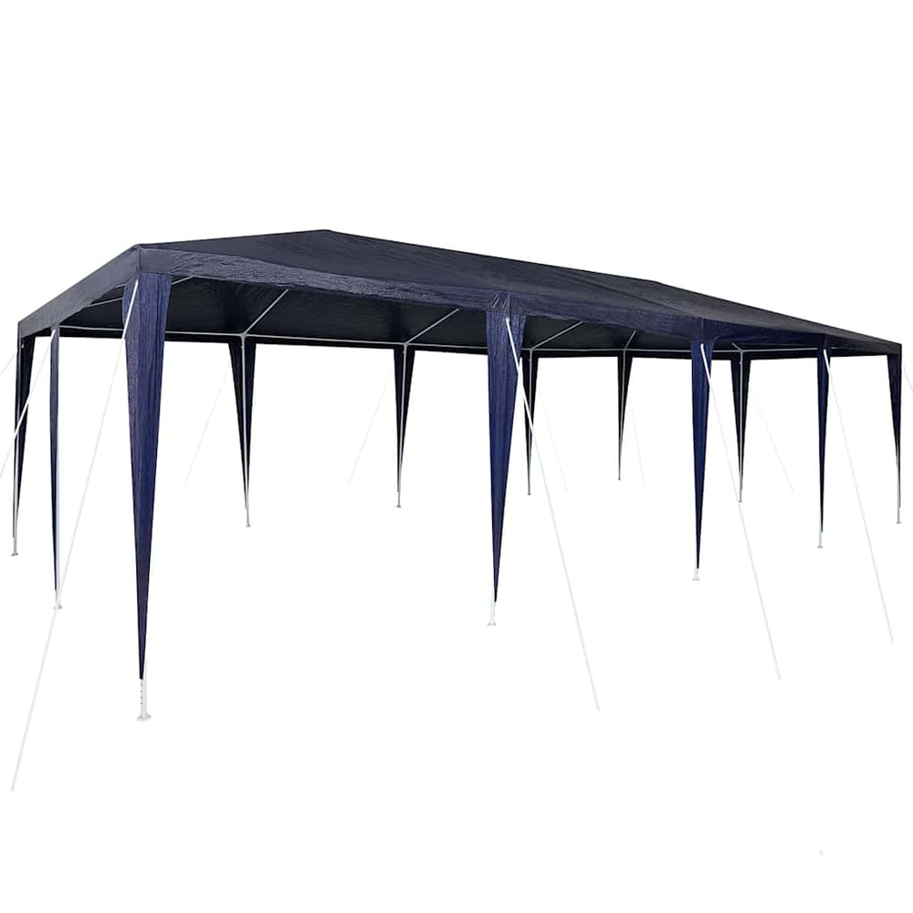 Blaues Partyzelt 8x4m für Garten & Events