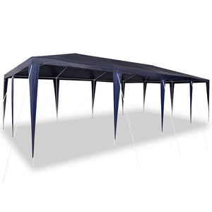 Blaues Partyzelt 8x4m für Garten & Events