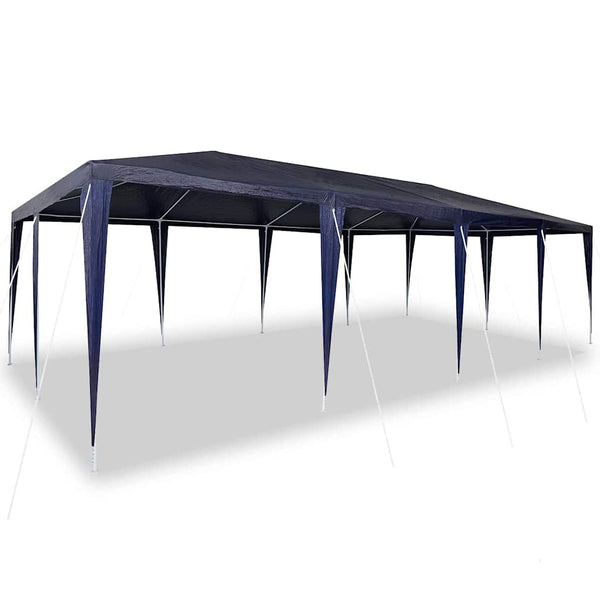 Blaues Partyzelt 8x4m für Garten & Events