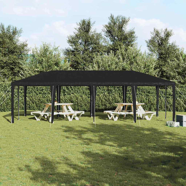 Anthrazit Partyzelt 8x4m
