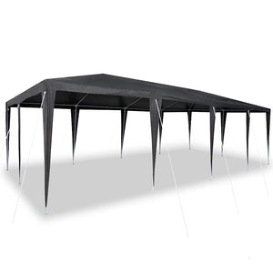 Anthrazit Partyzelt 8x4m