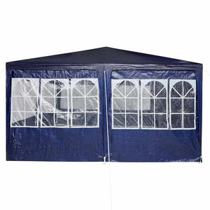 Blaues Partyzelt 8x4m