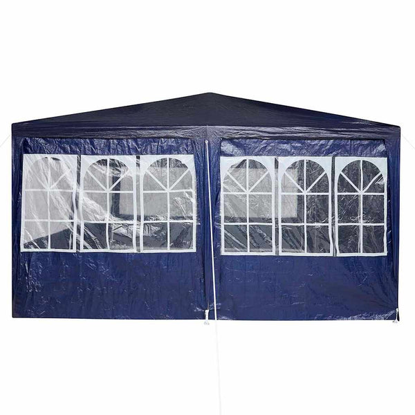Blaues Partyzelt 8x4m