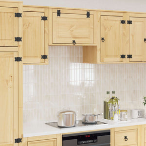 vidaXL Armoire SKI marron miel 60 x 32 x 40 cm Pin massif