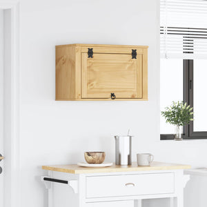 vidaXL Armoire SKI marron miel 60 x 32 x 40 cm Pin massif