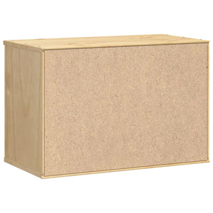 vidaXL Armoire SKI marron miel 60 x 32 x 40 cm Pin massif